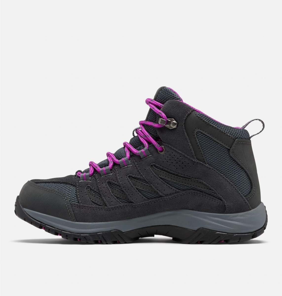 Columbia Crestwood Mid Waterproof Gri - Graphite Bright Plum - 2 | YEO