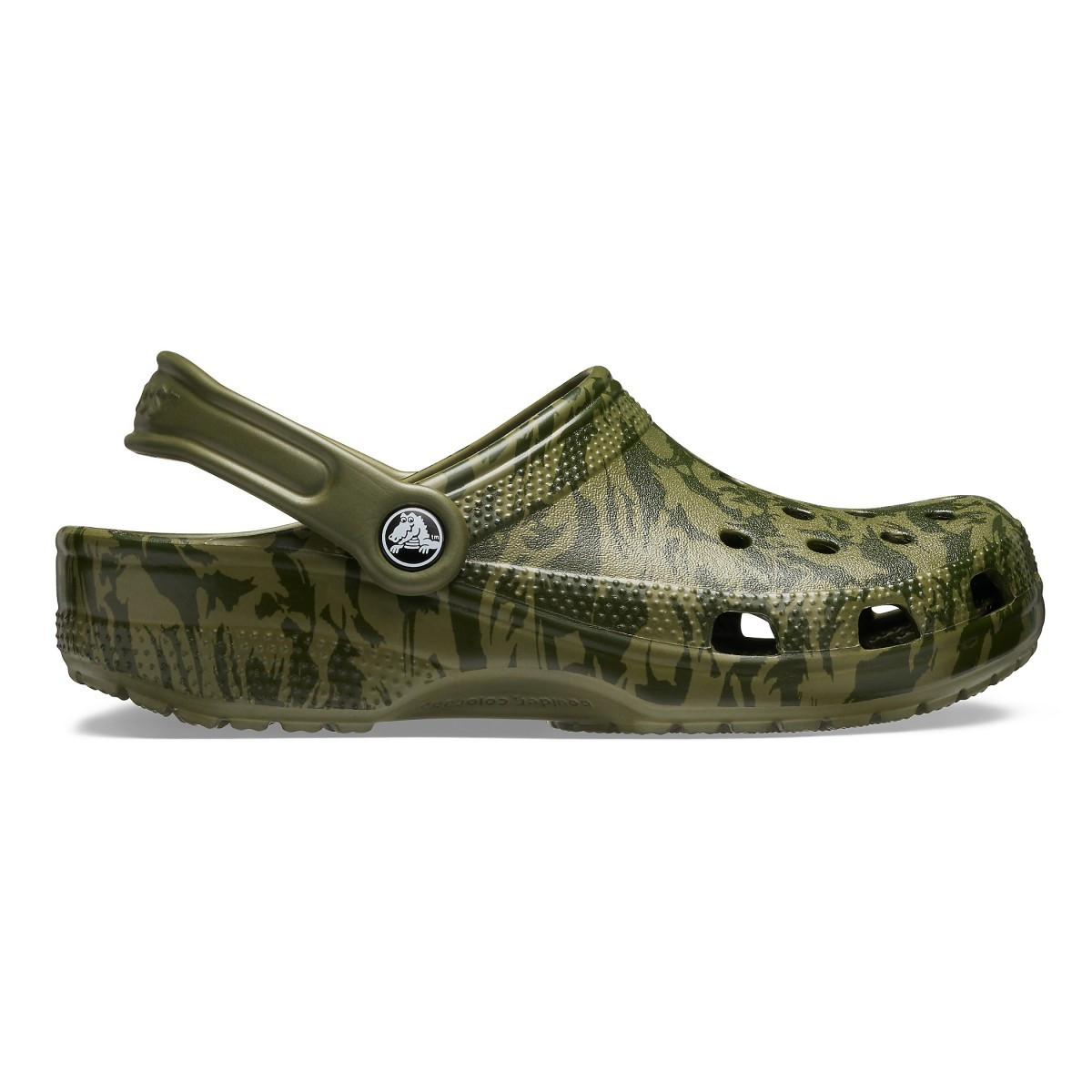 Saboti crocs classic printed camo clog