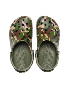 Saboti Crocs Classic... Verde - Army Green/Multi 2