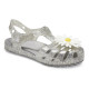 Sandale Crocs Isabella Charm Sandal Culoare Argintiu - Silver