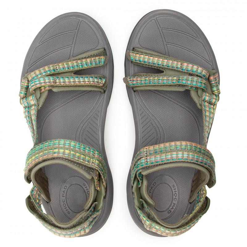 Sandale Teva Terra Fi Lite Women Verde - Burnt Olive - 2 | YEO