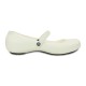 Balerini Crocs Alice Work Culoare Alb - White