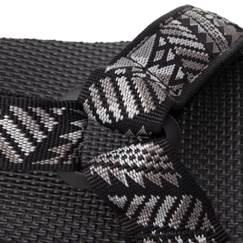 Sandale Teva Original Universal Men Negru - Boomerang Black/White - 2 | YEO