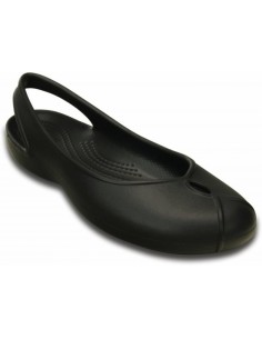 Balerini Crocs Olivia II Flat Negru - Black 2