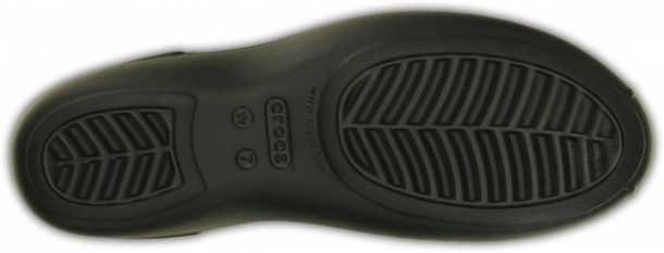 Balerini Crocs Olivia II Flat Negru - Black - 2 | YEO