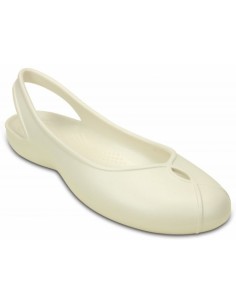 Balerini Crocs Olivia II Flat Gri - Oyster 2