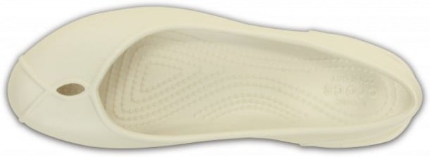 Balerini Crocs Olivia II Flat Gri - Oyster - 2 | YEO