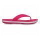 Slapi Crocs Crocband Lopro Flip Culoare Roz - Candy Pink