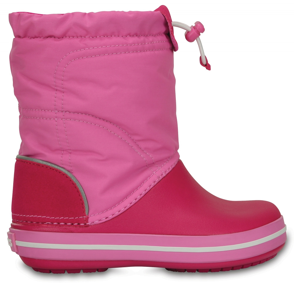 Cizme Crocs Crocband Lodgepoint Boot Roz - Candy Pink