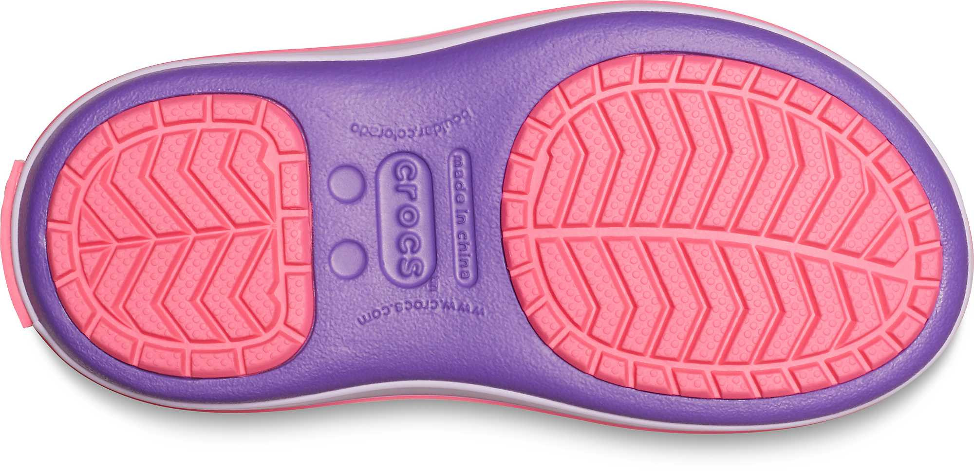 Cizme Crocs Crocband Lodgepoint Boot Mov - Lavender/Neon Purple - 2 | YEO