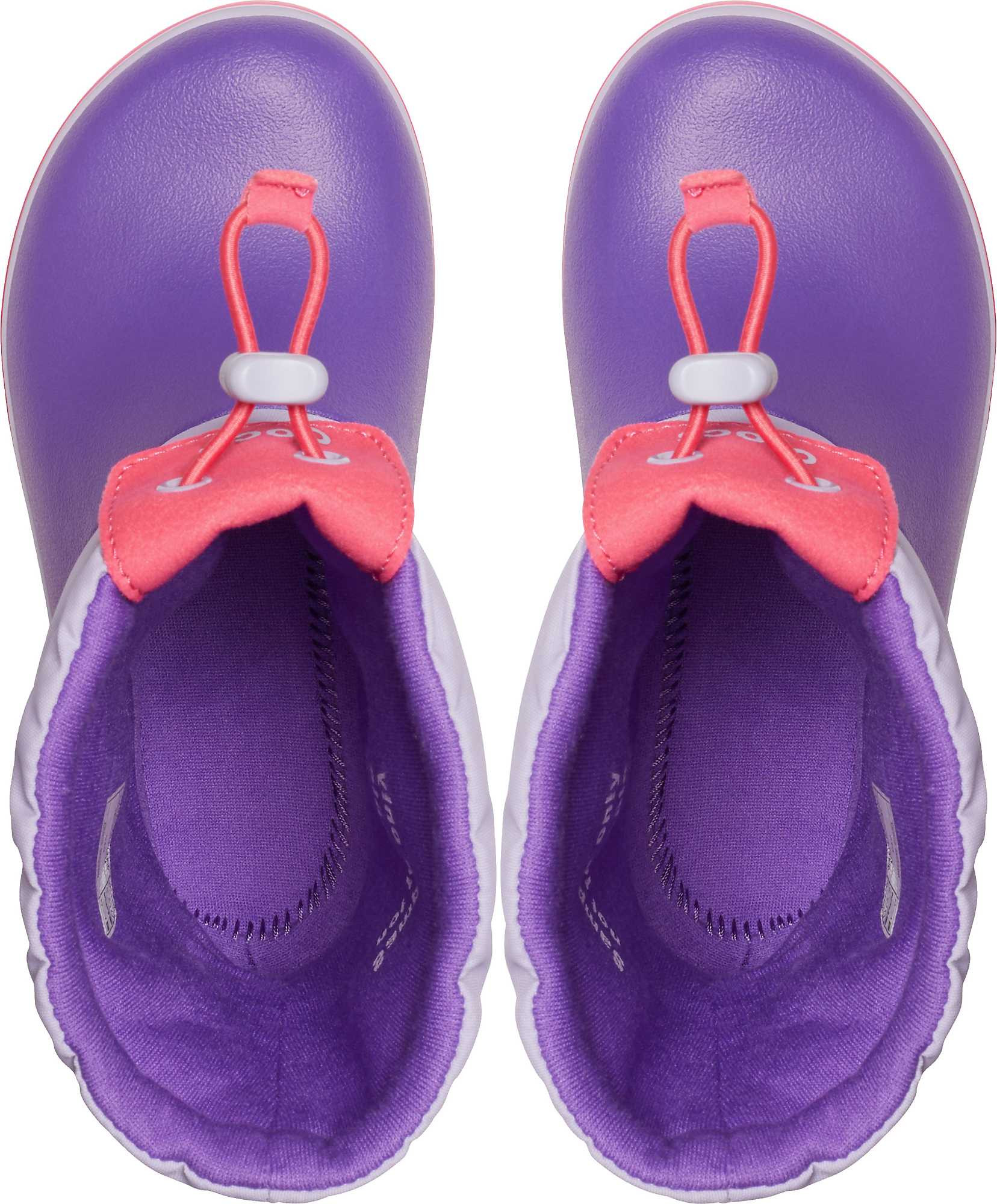 Cizme Crocs Crocband Lodgepoint Boot Mov - Lavender/Neon Purple - 3 | YEO