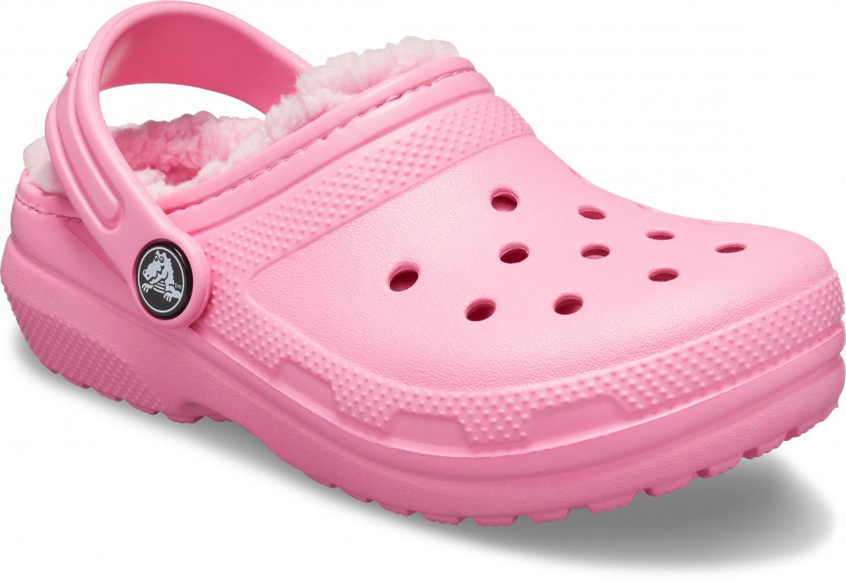 Saboti Crocs Classic Lined Kids Roz - Pink Lemonade - 1 | YEO