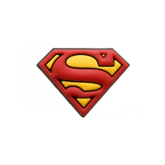 Jibbitz crocs superman logo