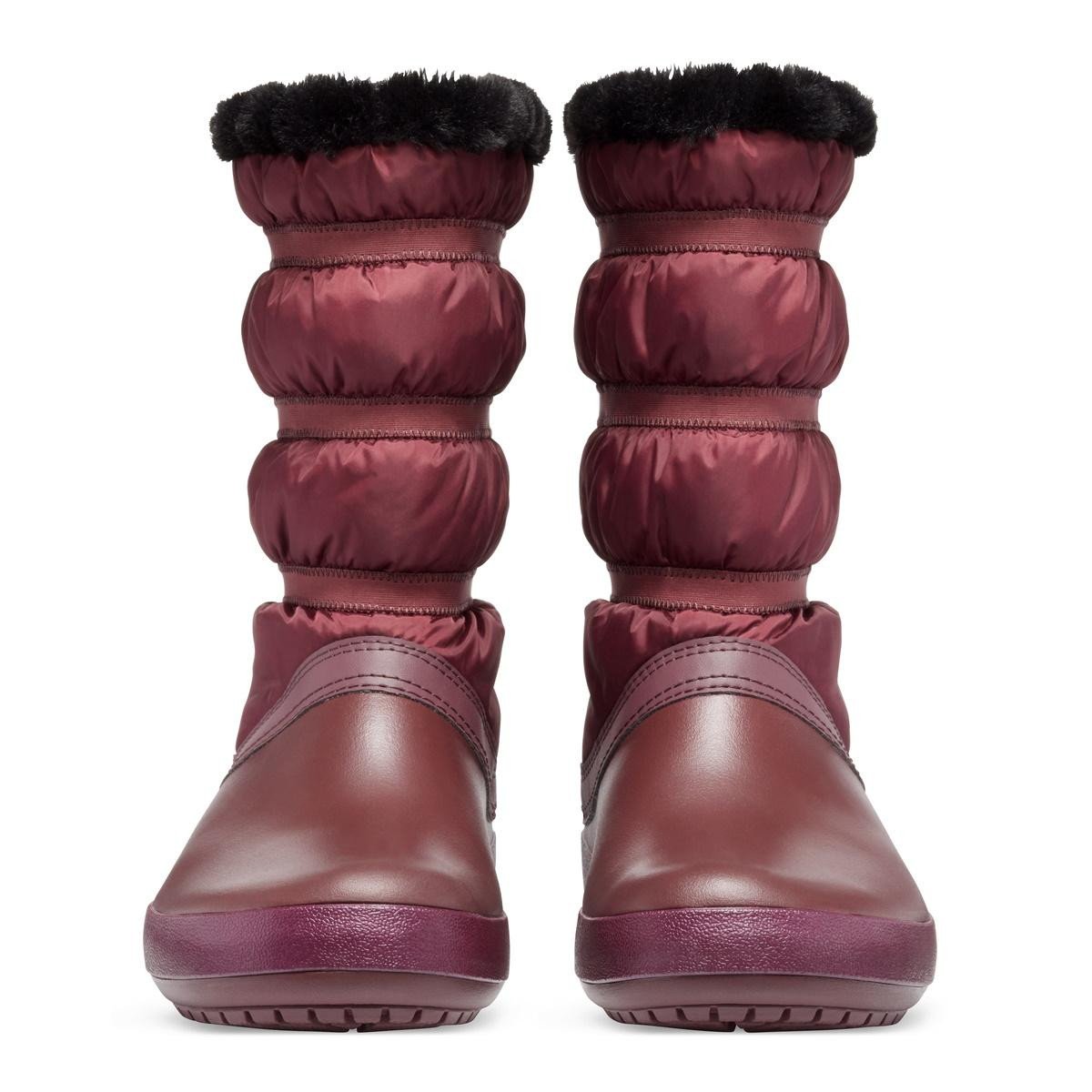 Cizme Crocs Crocband Winter Boot Bordo - Burgundy - 1 | YEO