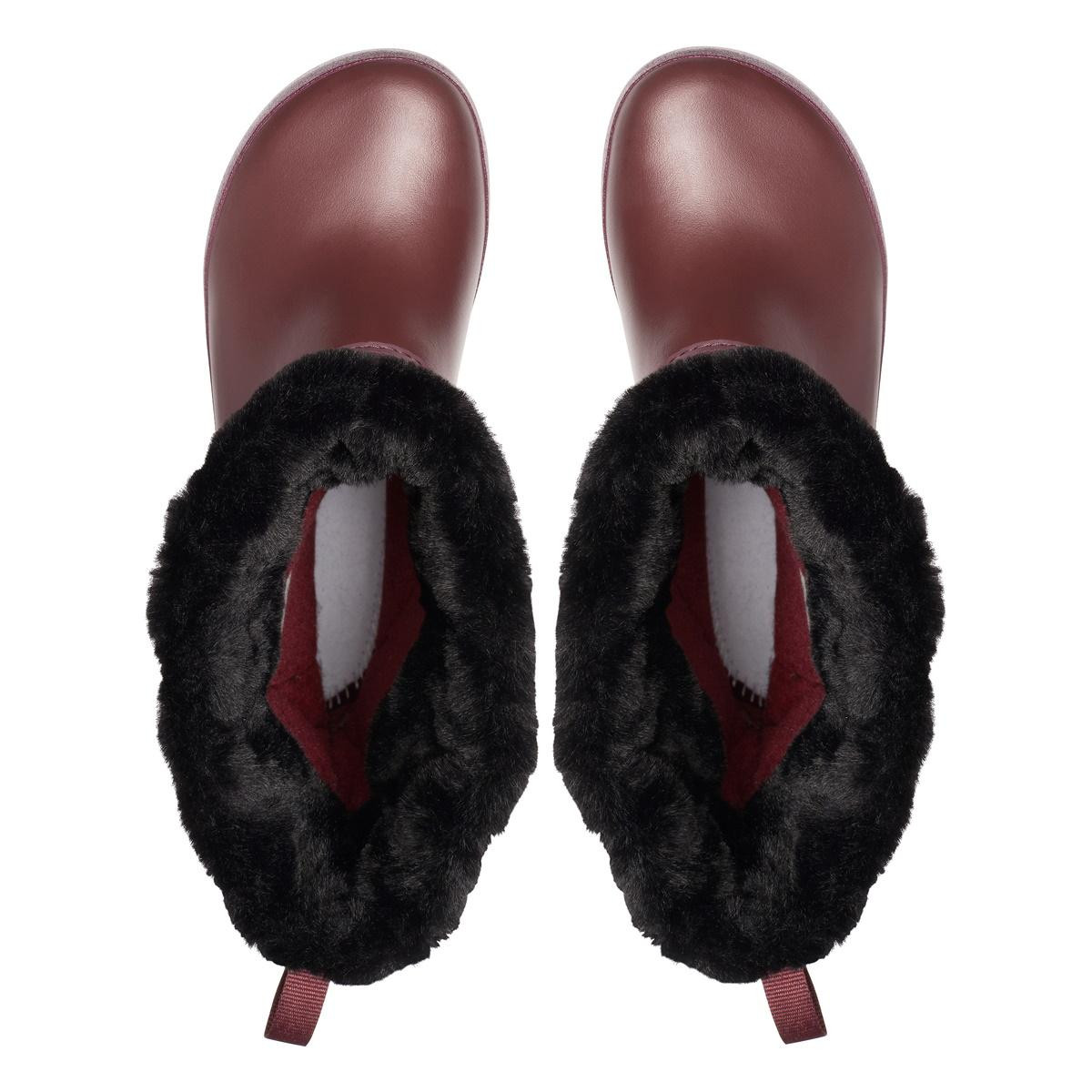 Cizme Crocs Crocband Winter Boot Bordo - Burgundy
