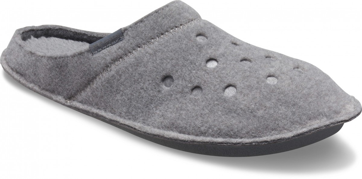 Papuci de casa Crocs Classic Slipper Gri - Charcoal/Charcoal - 1 | YEO