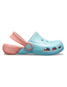 Saboti Crocs Electro Albastru - Ice Blue/Melon