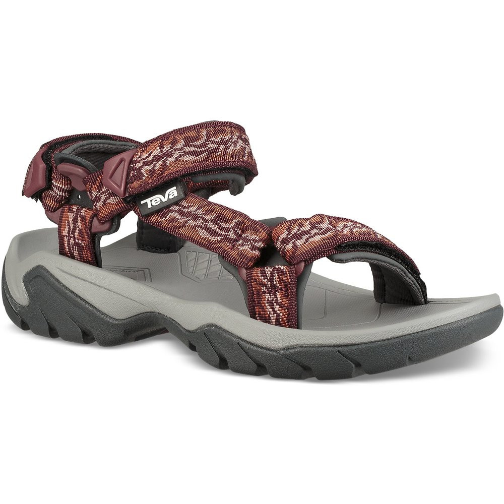 Sandale Teva Terra Fi 5 Universal Women Rosu - Manzanita Mango - 1 | YEO