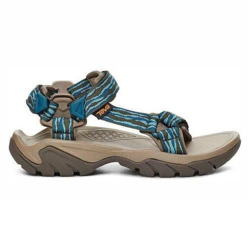 Sandale Teva Terra Fi 5 Universal Women Albastru – Foggy Mountain Blue/Green Albastru imagine 2022