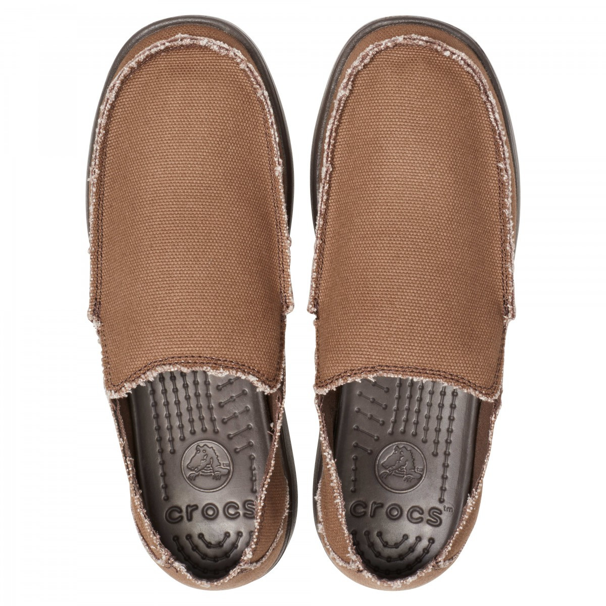 Pantofi Crocs Men\'s Santa Cruz Slip-On Maro - Espresso - 4 | YEO