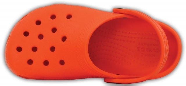 Saboti Crocs Classic Kids Portocaliu -  Tangerine - 2 | YEO