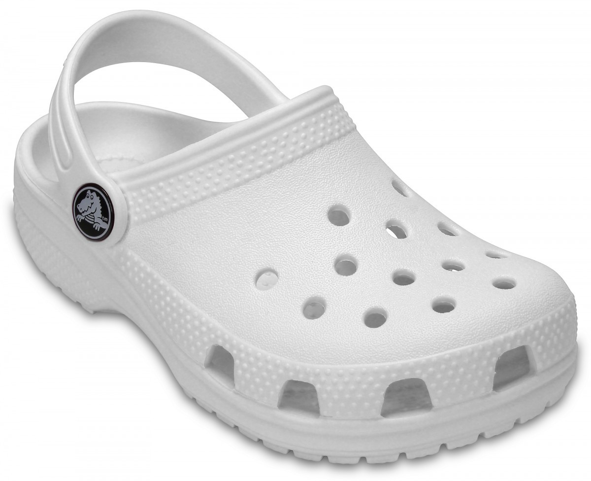 Saboti Crocs Classic Kids Alb - White - 1 | YEO