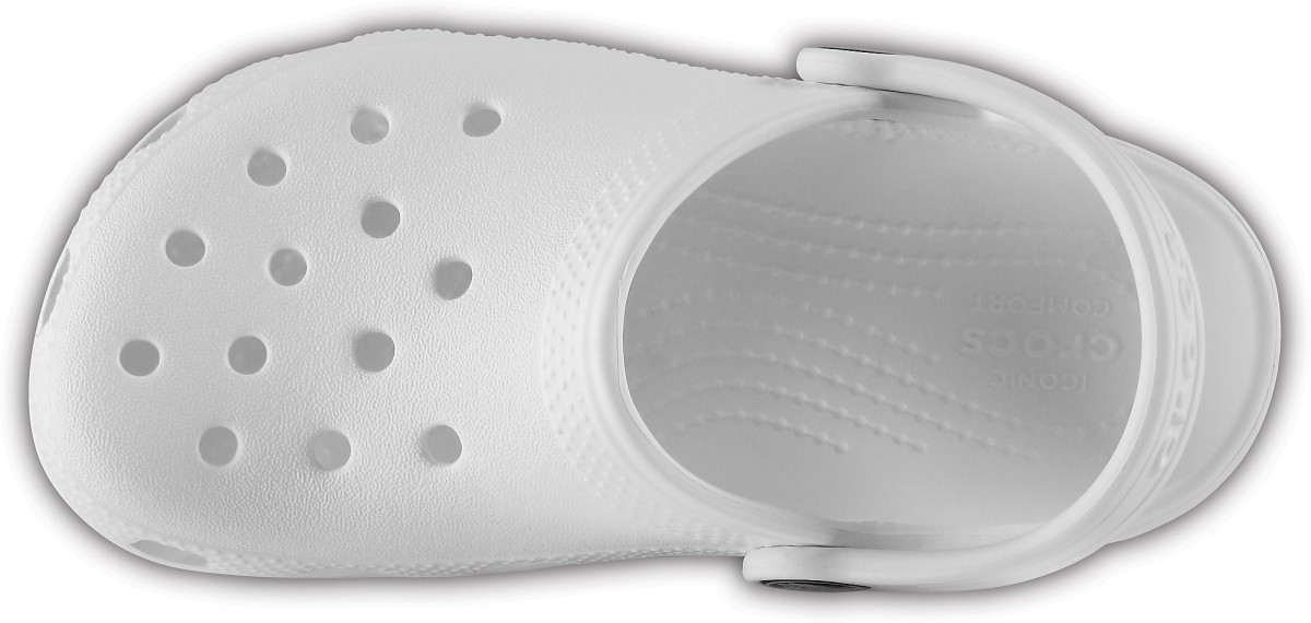 Saboti Crocs Classic Kids Alb - White - 2 | YEO
