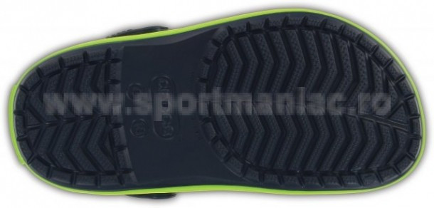 Saboti Crocs Crocband Kids Bleumarin - Navy/Volt Green