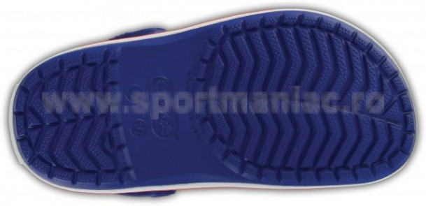 Saboti Crocs Crocband Kids Albastru - Cerulean Blue/Red