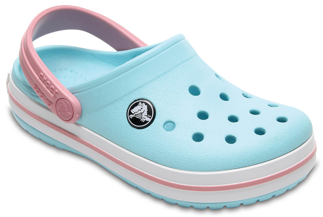 Saboti Crocs Crocband Kids Albastru - Ice Blue/White - 1 | YEO