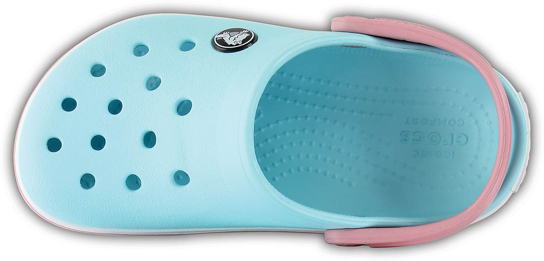 Saboti Crocs Crocband Kids Albastru - Ice Blue/White - 2 | YEO