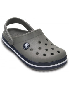 Saboti Crocs Crocband Kids Gri - Smoke/Navy 2
