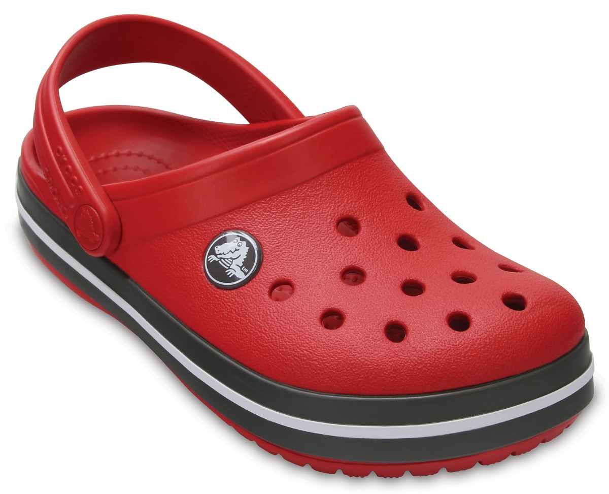 Saboti Crocs Crocband Kids Roșu - Pepper/Graphite - 1 | YEO