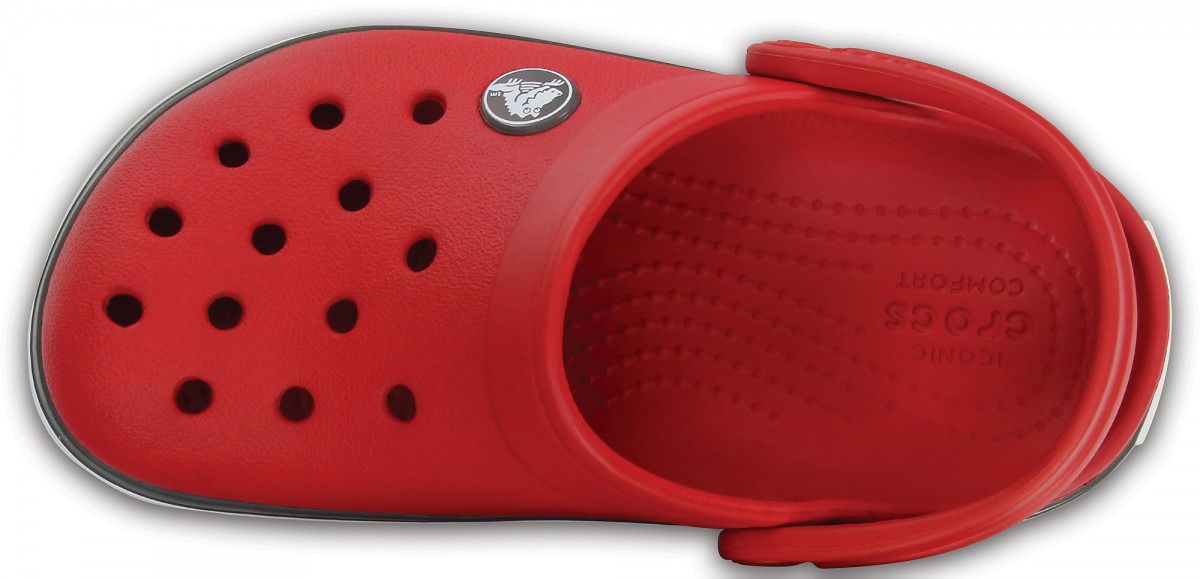 Saboti Crocs Crocband Kids Roșu - Pepper/Graphite - 2 | YEO