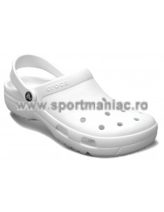 Saboti Crocs Coast Clog Alb - White 2