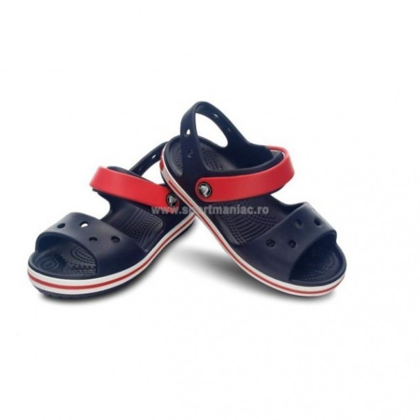Sandale Crocs Crocband Sandal Bleumarin - Navy/Red - 1 | YEO