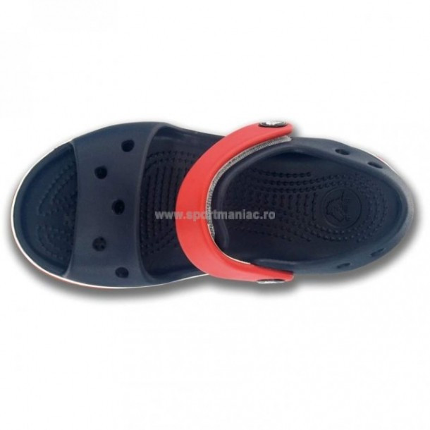 Sandale Crocs Crocband Sandal Bleumarin - Navy/Red