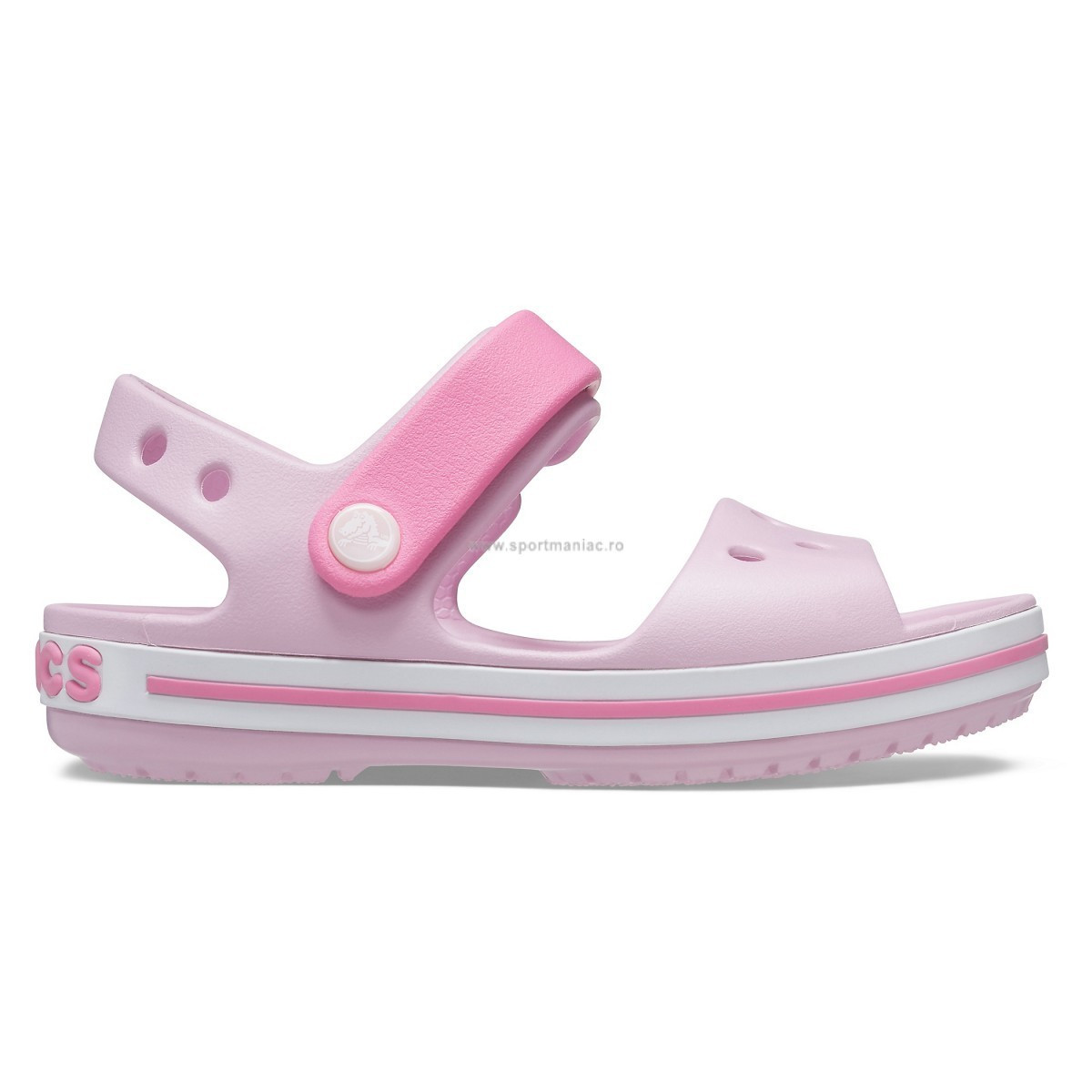 Sandale Crocs Crocband Sandal Roz – Ballerina Pink Ballerina imagine 2022