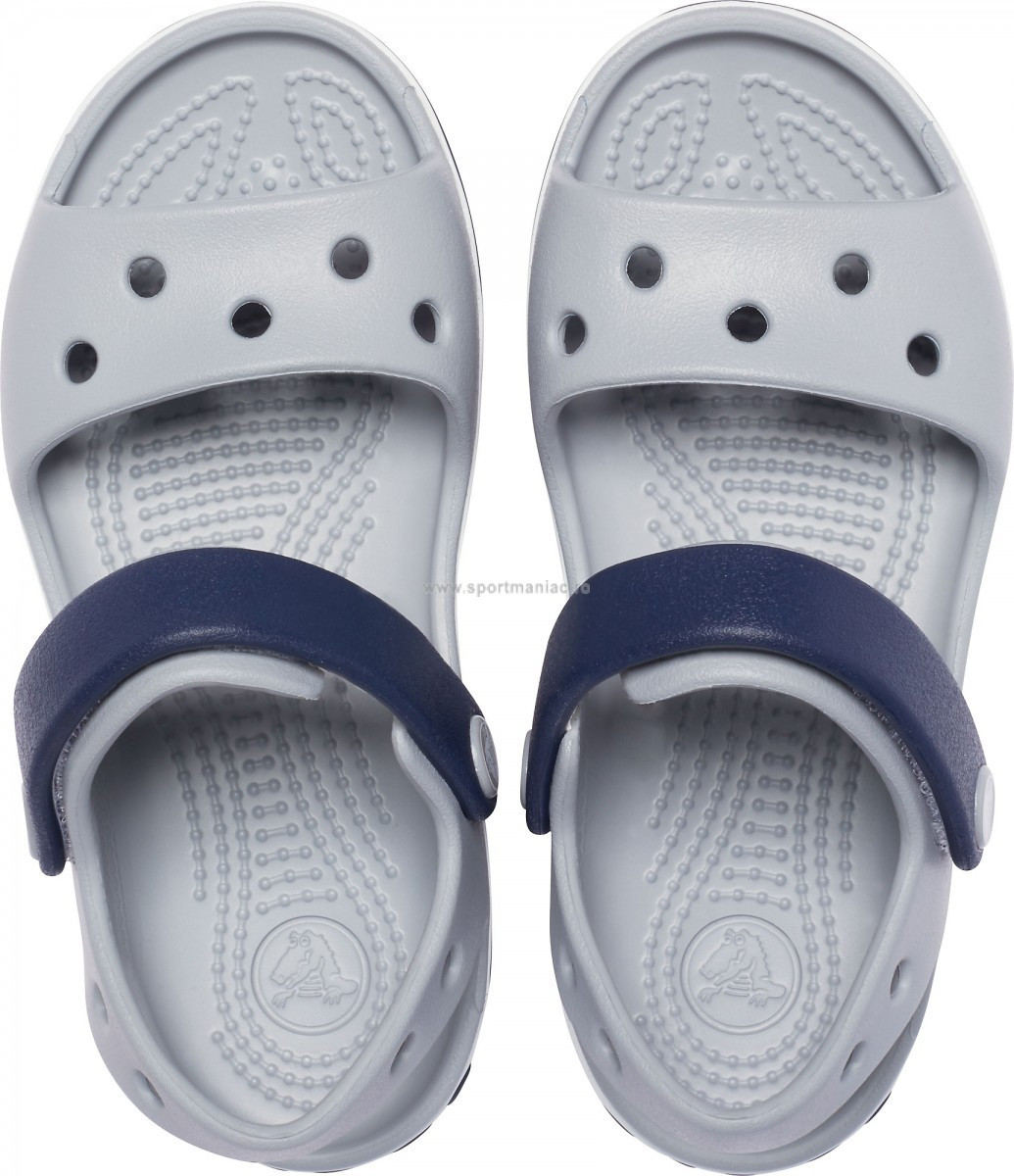 Sandale Crocs Crocband Sandal Gri - Light Grey/Navy