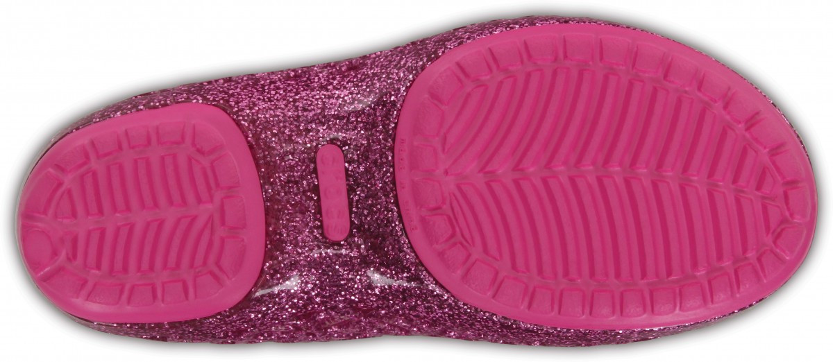 Balerini Crocs Kids\' Isabella Glitter Flat Mov - Wild Orchid - 3 | YEO