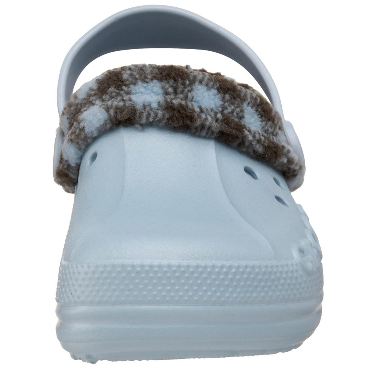 Saboti Crocs Blitzen Lumberjack Plaid Kids Albastru - Sky Blue/Chocolate - 3 | YEO