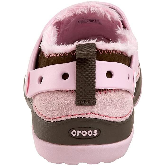Pantofi Crocs Dawson Kids Maro - Chocolate/Bubblegum - 4 | YEO