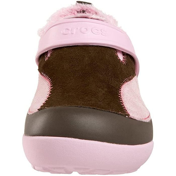 Pantofi Crocs Dawson Kids Maro - Chocolate/Bubblegum - 5 | YEO