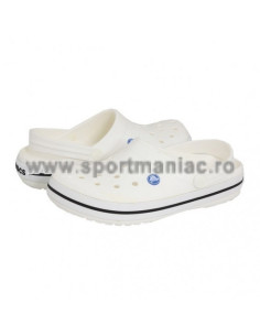 Saboti Crocs Crocband Alb - White 2