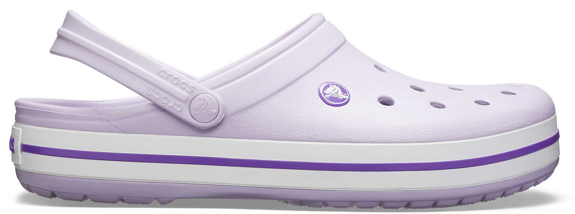 Saboti Crocs Crocband Mov – Lavender barbati imagine 2022