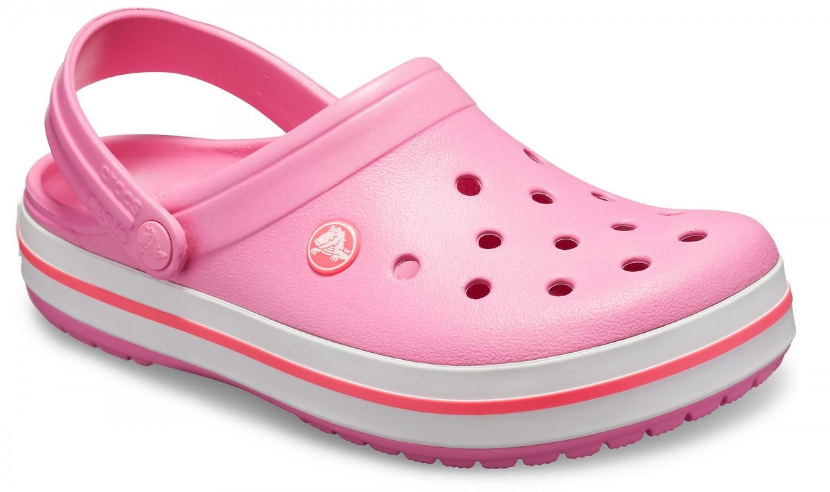 Saboti Crocs Crocband Roz - Pink Lemonade/White - 1 | YEO