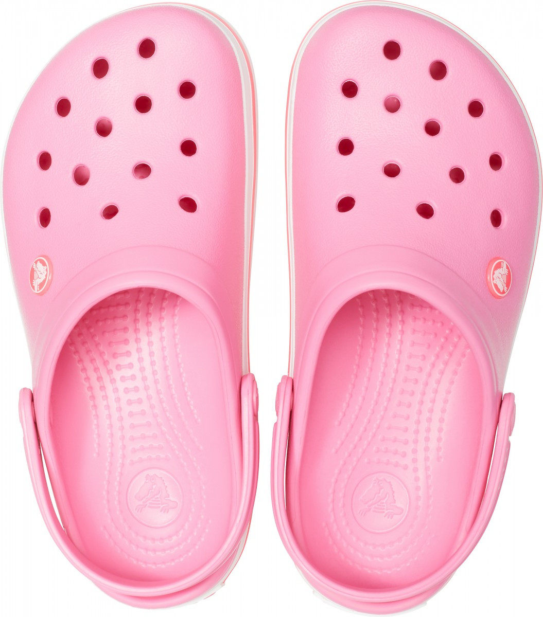 Saboti Crocs Crocband Roz - Pink Lemonade/White - 2 | YEO