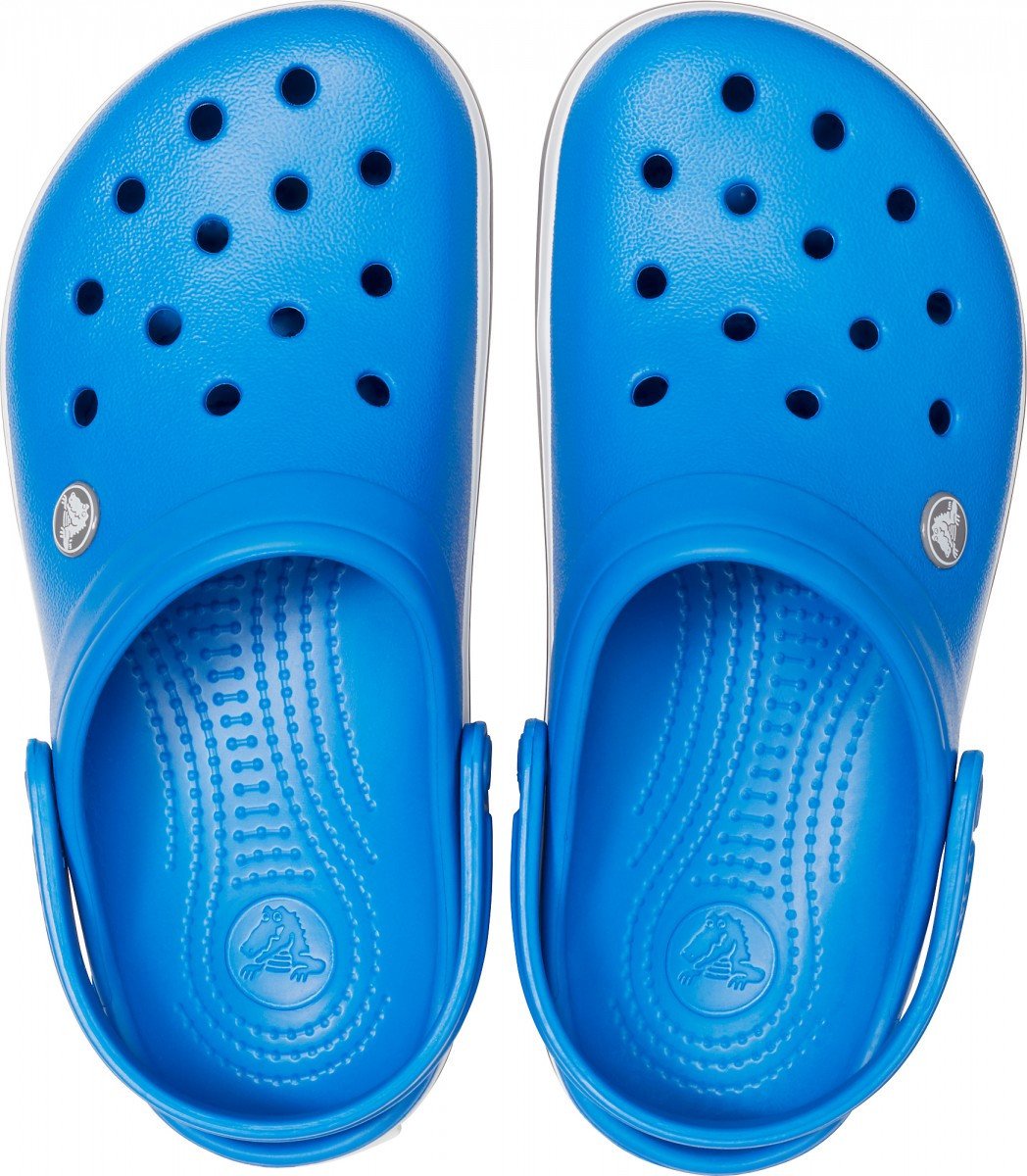 Saboti Crocs Crocband Albastru - Bright Cobalt/Charcoal - 2 | YEO