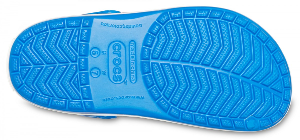 Saboti Crocs Crocband Albastru - Bright Cobalt/Charcoal