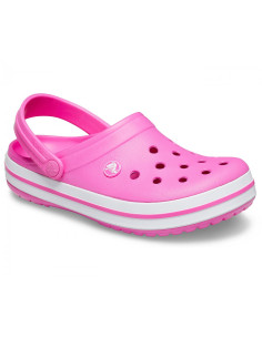 Saboti Crocs Crocband Roz - Electric Pink/White 2